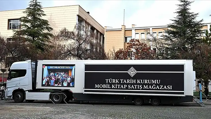 Türk Tarih Kurumu'nun Mobil Kitap Satış Mağazası Siirt'e Geliyor
