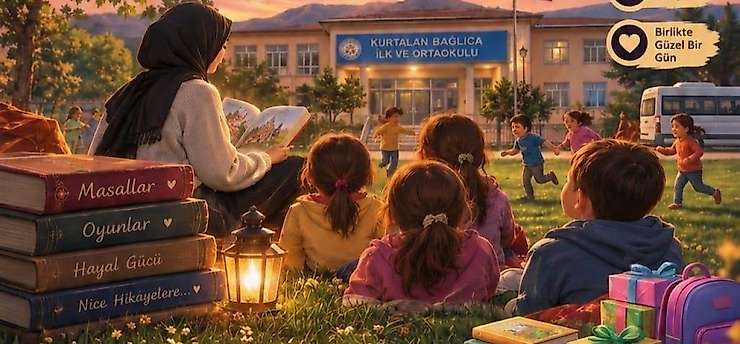 Siirt Üniversitesi'nden Kurtalan'da Masal, Hikâye ve Çocuk Oyunları Etkinliği