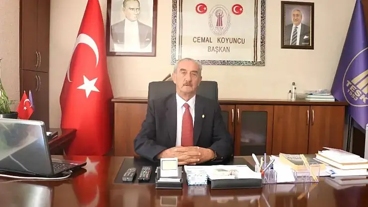 Siirt Esnaf ve Sanatkarlar Odalar Birliği Başkanı Cemal Koyuncu'nun Ramazan Bayramı Mesajı