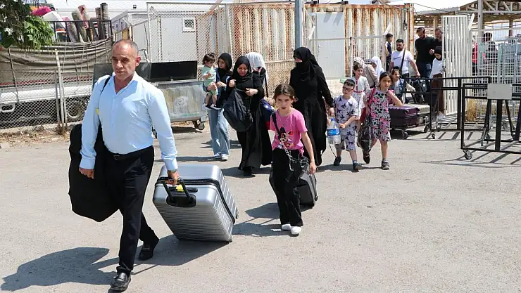9 Ayda 474 Bin Suriyeli Ülkesine Döndü