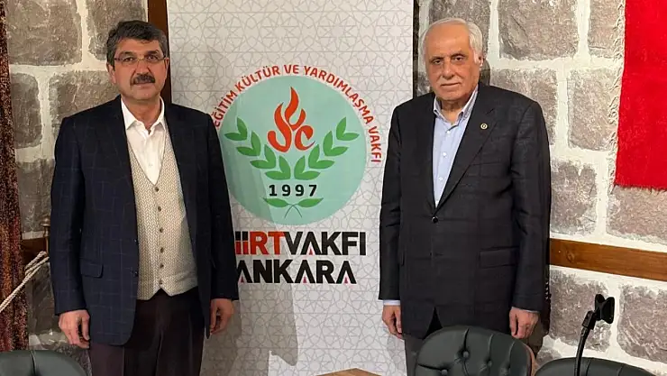 AK Parti Batman Milletvekili Ferhat Nasıroğlu'ndan Siirt Vakfı'na Ziyaret