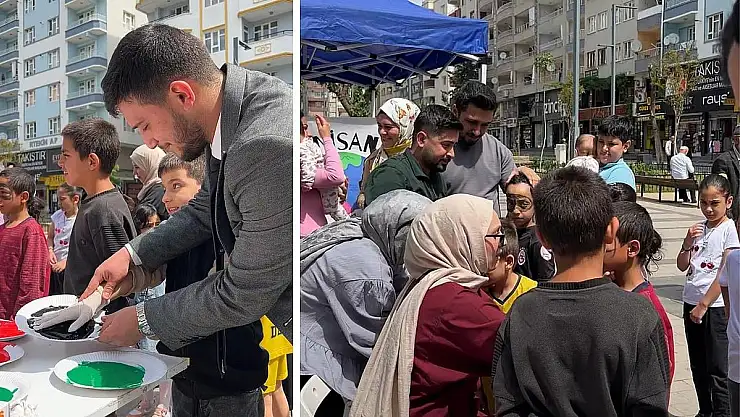AK Parti Siirt Gençlik Kolları'ndan 23 Nisan'a Özel ''Umudu Boyuyoruz'' Etkinliği