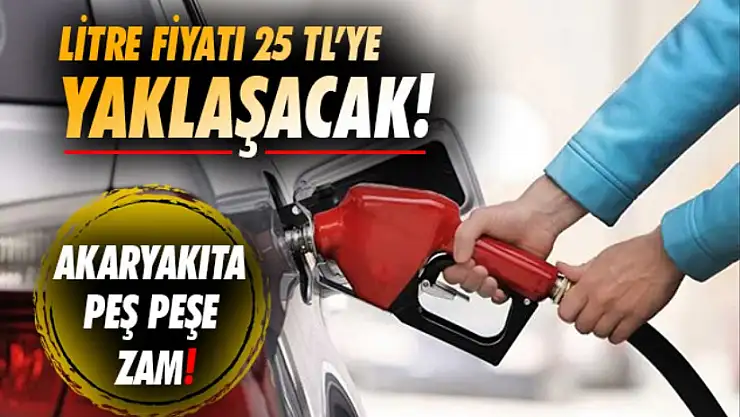 Akaryakıtta Peş Peşe Zamlar!