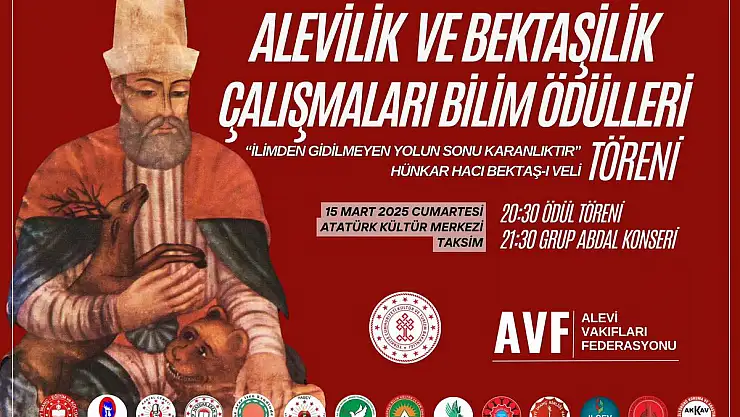 Alevi Vakıfları Federasyonu Bilim Ödülleri Sahiplerini Buluyor