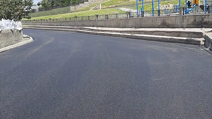 Algül Mahallesinde Asfalt Çalışmaları