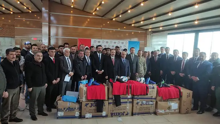 Amatör Spor Kulüplerine Malzeme Desteği!