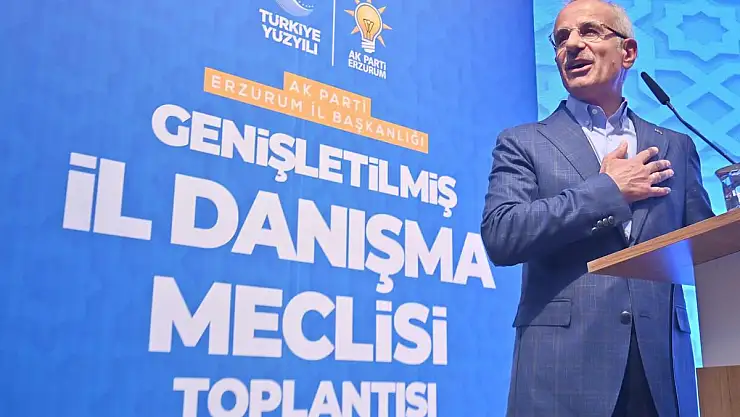 Bakan Uraloğlu'ndan Erzurum'a Hızlı Tren Müjdesi