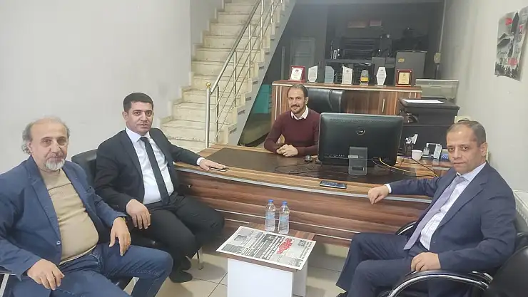 Basın İlan Kurumu Diyarbakır Şube Müdürü Hasan Kutay'dan Siirt Basınına Ziyaret