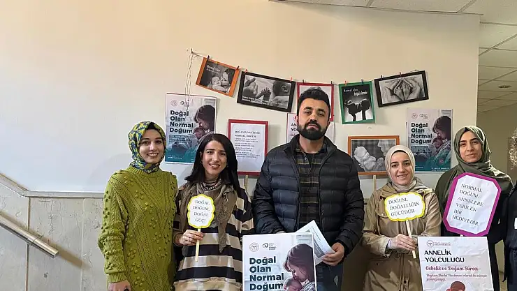 Baykan Devlet Hastanesi'nde Normal Doğumla İlgili Etkinlik