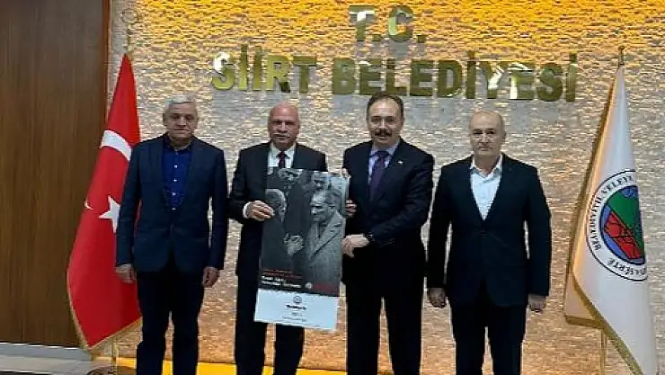 Belediye-İş Sendikası Siirt Şube Başkanı Halit Akınay'dan Vali Kızılkaya'ya Ziyaret