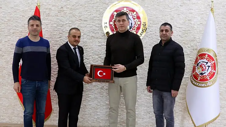 BEM BİR SEN'den Kaymakam Serin'e Ziyaret