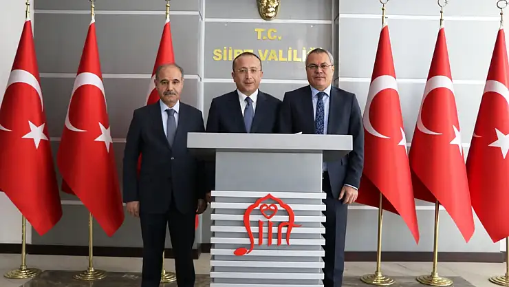 BÖLGE VALİLERİNİN SİİRT ZİRVESİ