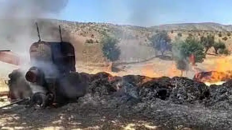 Buğday Tarlasında Yangın