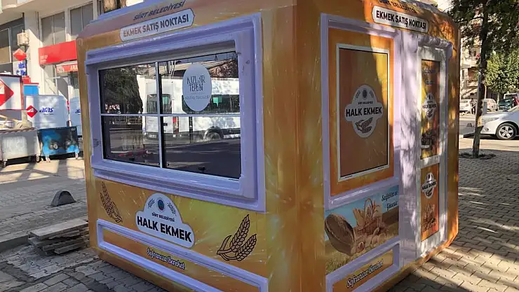 ÇEŞİTLİ NOKTALARA HALK EKMEK BÜFELERİ KURULMAYA BAŞLANDI