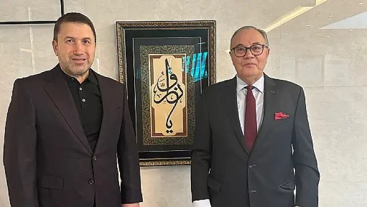 Cezayir Büyükelçisi Belani'den STSO Başkanı Güven Kuzu'ya Ziyaret