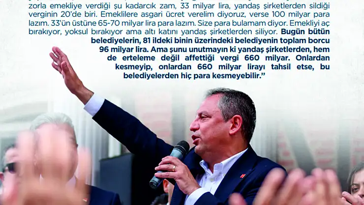 CHP Genel Başkanı Özgür Özel'den Önemli Açıklamalar!