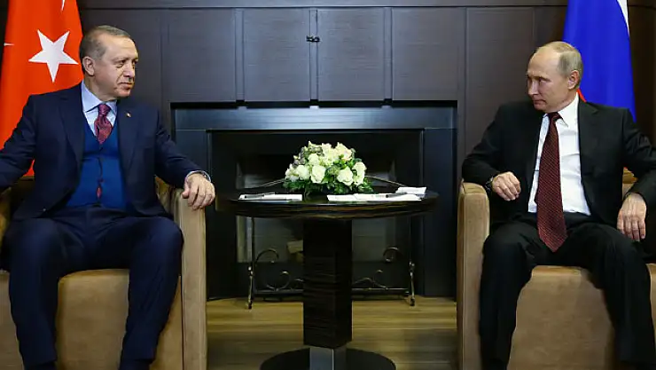Cumhurbaşkanı Erdoğan, Rus mevkidaşı Putin ile görüştü