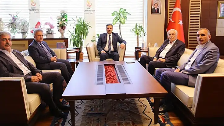 Demirkıran'dan Rektör Şındak'a Ziyaret