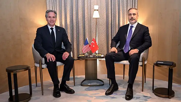 Dışişleri Bakanı Hakan Fidan, ABD'li Mevkidaşı Blinken İle Görüştü