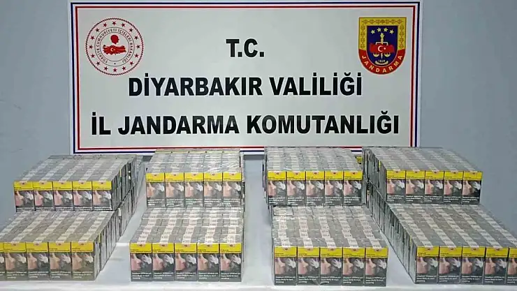 Diyarbakır'da kaçakçılık operasyonları: 61 şüpheli yakalandı