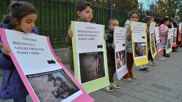 Dünya Çocuk Hakları Günü'nde Gazze İçin Sessiz Çığlık: Artık Çocuklar Ölmesin