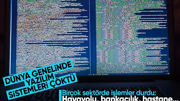 Dünya Genelinde Yaşanan Yazılım Krizinden Siirt'te Etkilendi
