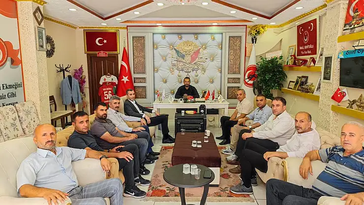 Ergün'den Anadolu Güvenlik Korucuları ve Şehit Gazi Aileleri Federasyonu Başkanlığına Ziyaret