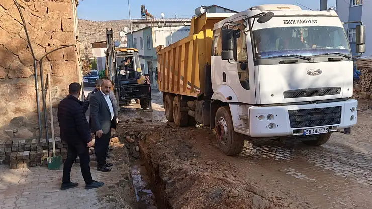 Eruh'a doğalgaz müjdesi: Çalışmalar resmen başladı