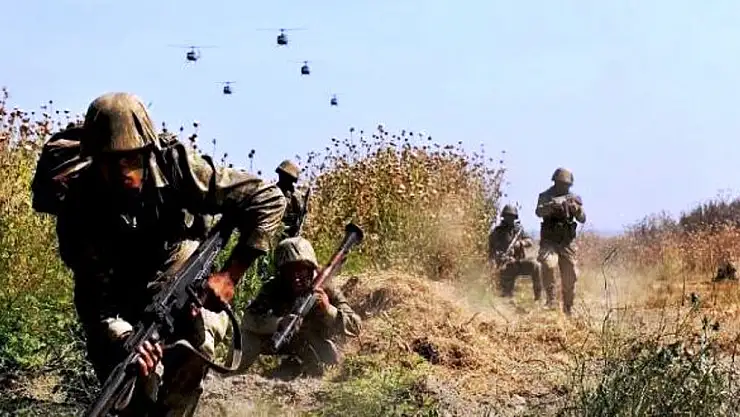 ERUH İLÇEMİZ ÇIRAV DAĞI ETEKLERİNDE ÇATIŞMA