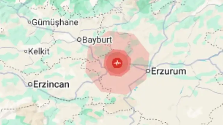 Erzurum Aşkale'de Şiddetli Deprem! 4,4 Büyüklüğündeki Deprem Çevre İllerden de Hissedildi
