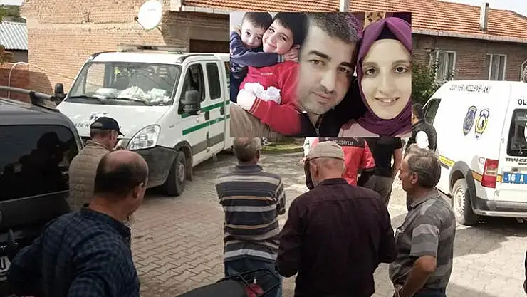Eşini ve 2 Çocuğunu Öldüren Kişi İntihar Etti!