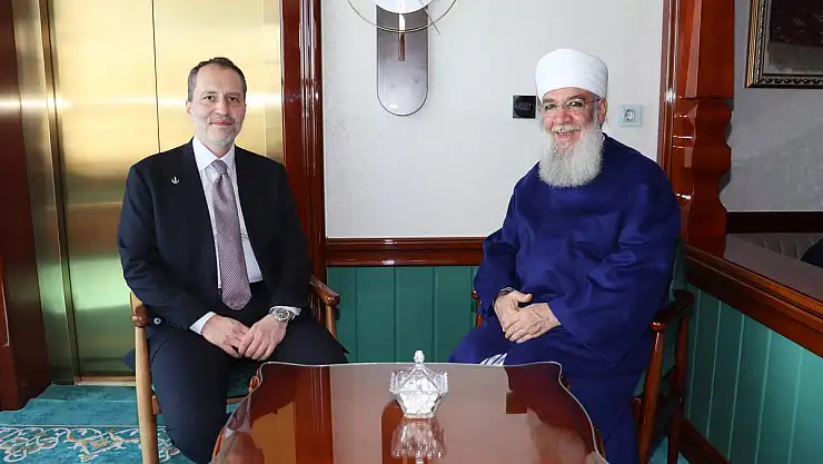 Fatih Erbakan'dan Menzil Şeyhine Ziyaret