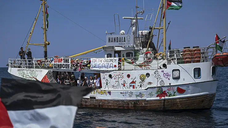Gazze'ye Yardım Götüren Hanzala Gemisine İsrail Müdahalesi Beklentisi