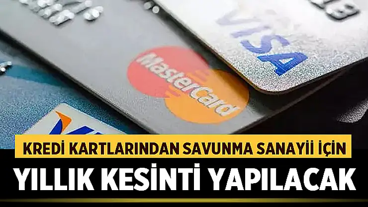 Günün En Çok Tartışılan Konusu Kredi Kartlarına Uygulanmak İstenen (Savunma Sanayii Katkı Payı)