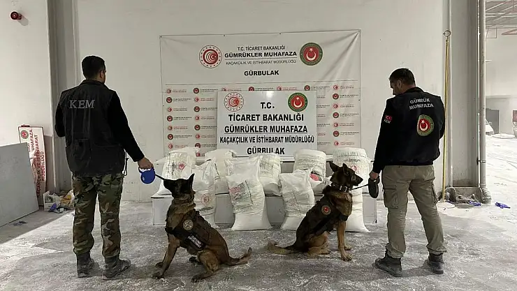 Gürbulak Sınır Kapısı'nda 4,5 Ton Uyuşturucu Ele Geçirildi