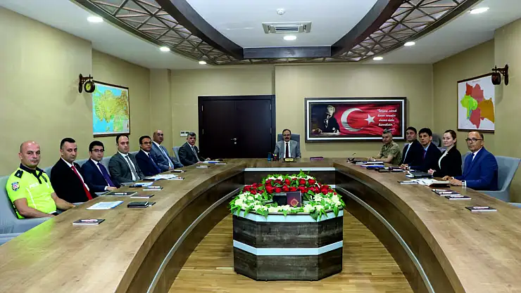 Haftalık İl Güvenlik ve Asayiş Koordinasyon Toplantısı