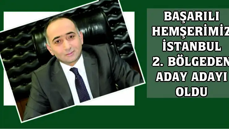 Hemşerimiz Aydın Sayın İstifa Etti