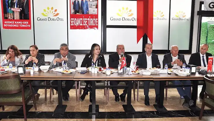Hemşerimiz Cevdet Baştuğ'un Genel Başkanlığında, KAMU-DER Ankara'da Buluştu