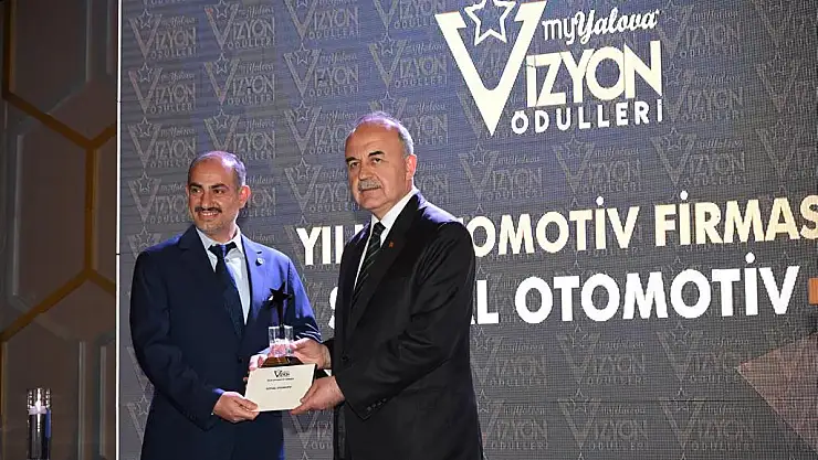 Hemşerimiz Soysal'a Vizyon Ödülü