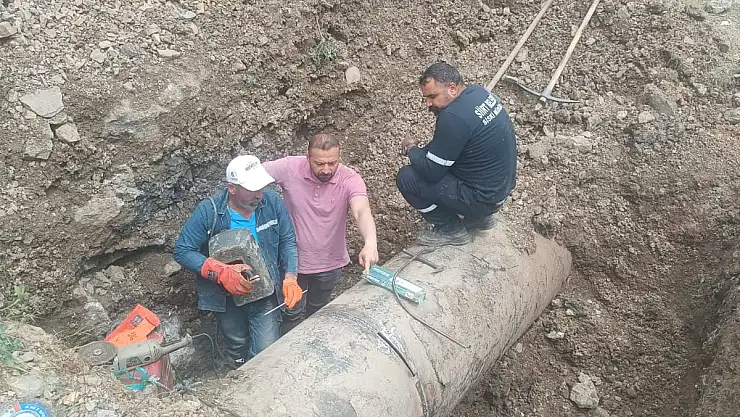Hesko İsale Hattı'ndaki Arıza Giderildi!