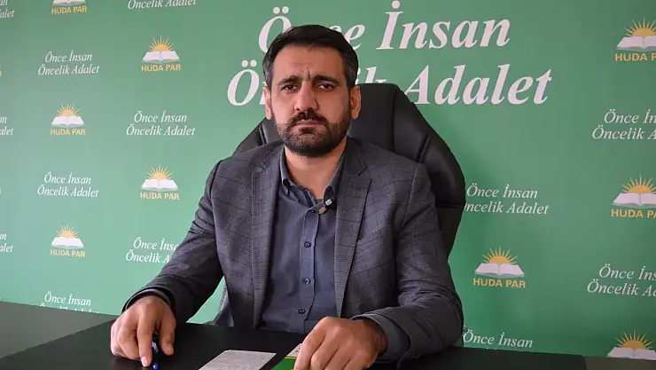 HÜDA PAR İl Başkanı Tekin: Siirt'te Bazı Kurumlar Yıllarca Kasalarını Şehre Katkı Sunmayan Festivallerle Boşalttı
