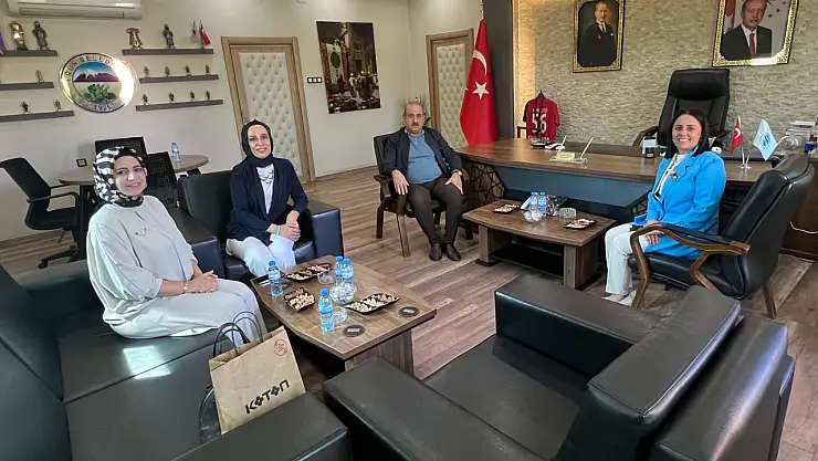 İçişleri Bakan Müşaviri Hatice Atan'dan Eruh Belediye Başkanı Çiftçi'ye Ziyaret