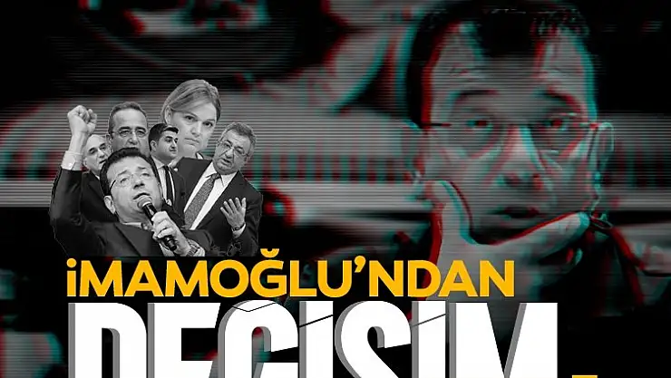 İmamoğlu'ndan Sürpriz 'DEĞİŞİM' Yemeği