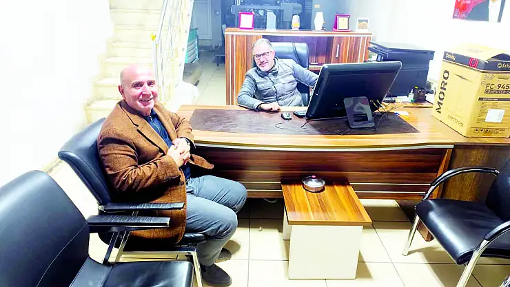 İşadamı Süleyman Geyik'ten Kuruluşumuza Ziyaret