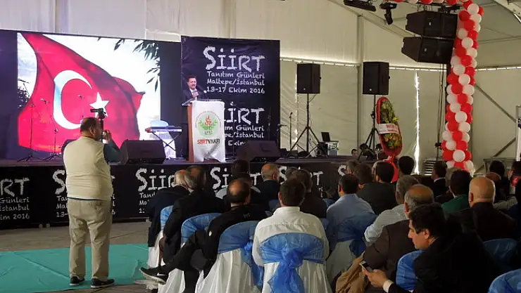 İSTANBUL YENİKAPI'DA SİİRT TANITIM GÜNLERİ (18-22 EKİM)