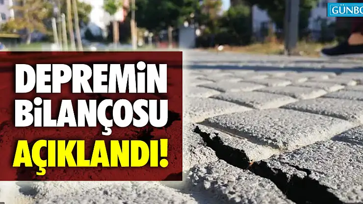 İSTANBUL'DA 2 GÜN ARAYLA YAŞANAN  DEPREMLERİN BİLANÇOSU AÇIKLANDI: 34 YARALI, 473 HASARLI EV!