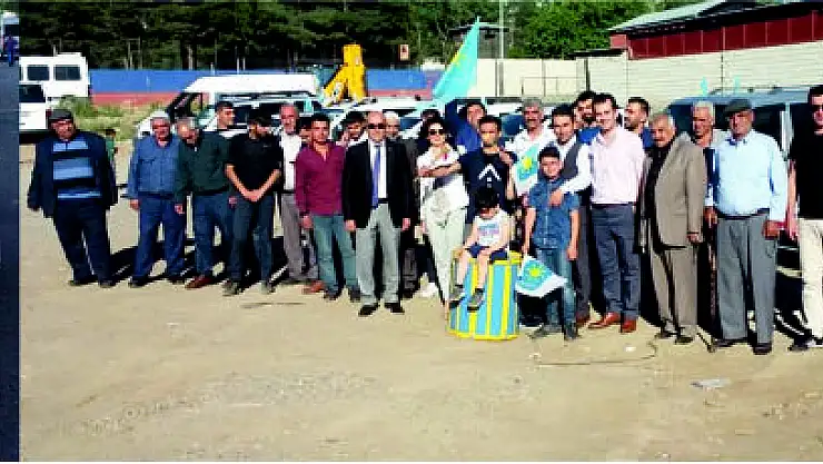 İyi Parti, Araç Konvoyu Eşliğinde Seçim Ofisini Açtı