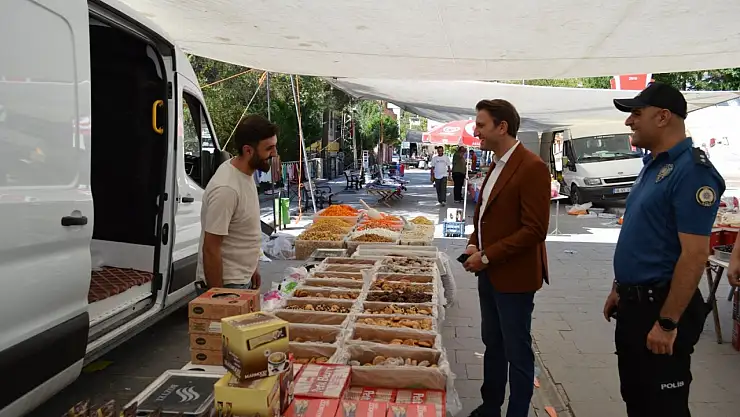 Kaymakam Özcan'dan Esnaf ve Pazar Ziyareti