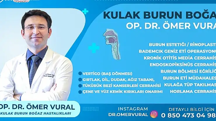 KBB Uzmanı Op. Dr. Ömer Vural'dan Ağız Kokusu Hakkında Önemli Açıklamalar