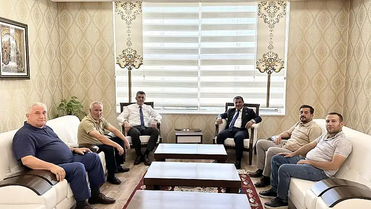 Kurtalan Kaymakamı Serin'e Hayırlı Olsun Ziyaretleri